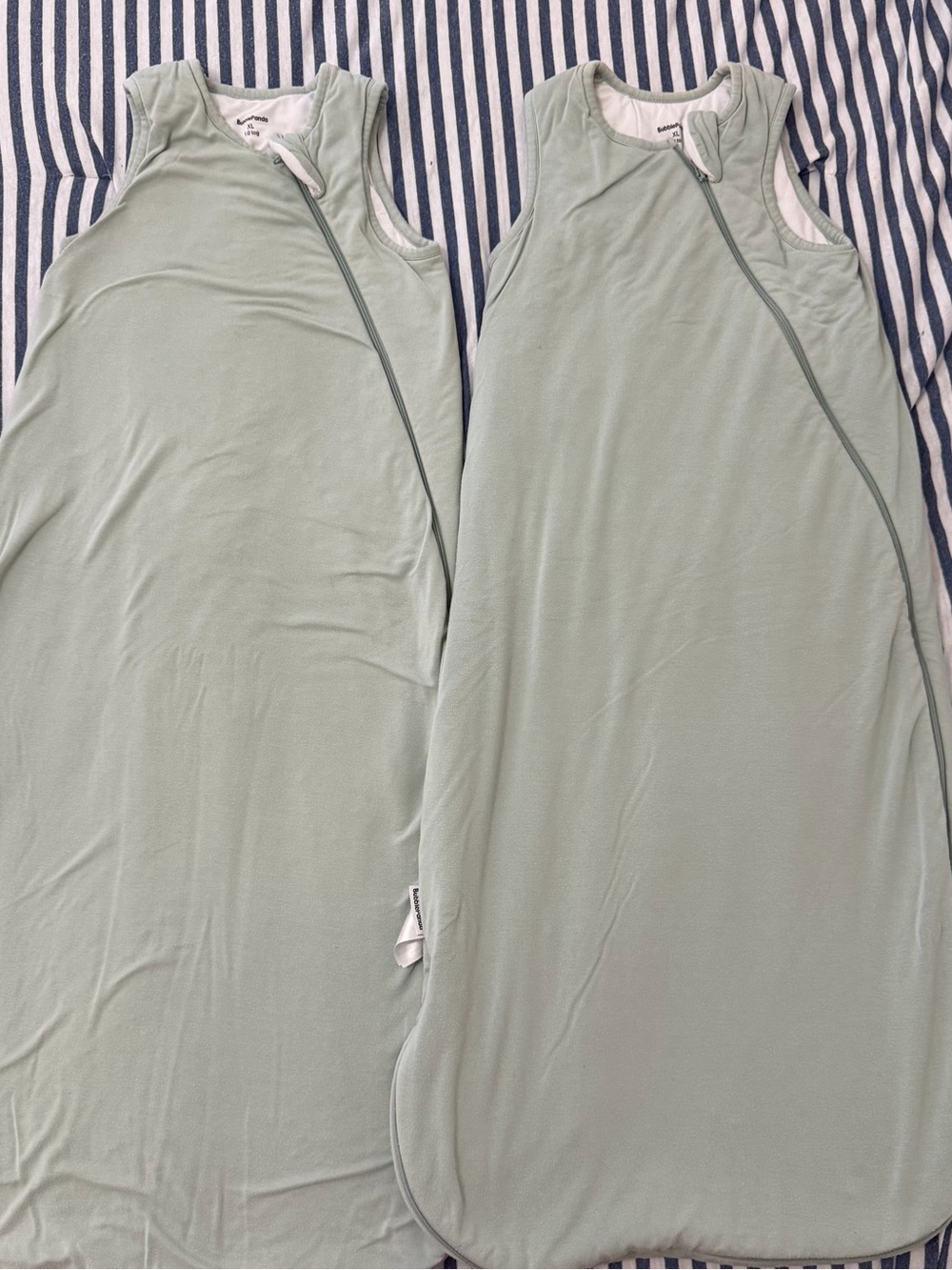 TWO bubble panda sleep sacks